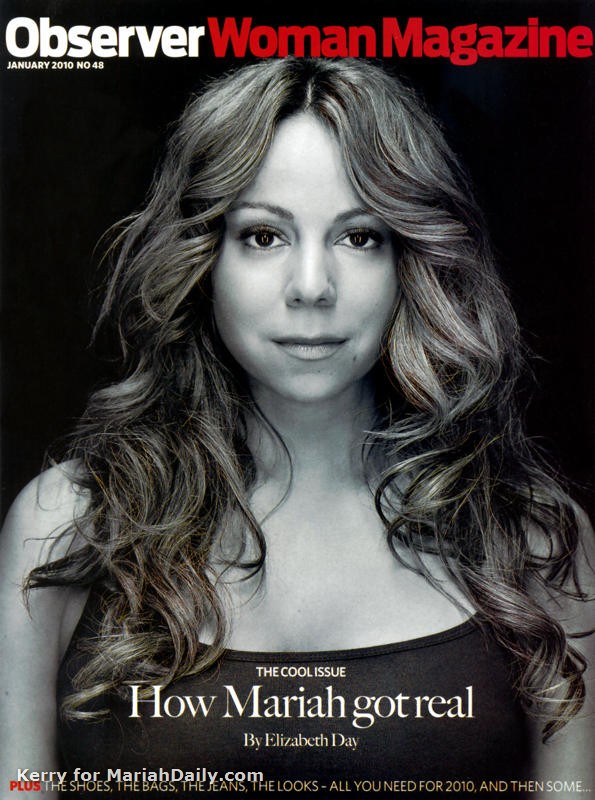 mariah careys say something. Mariah covers the UK#39;s Observer Woman Magazine and inside talks about her